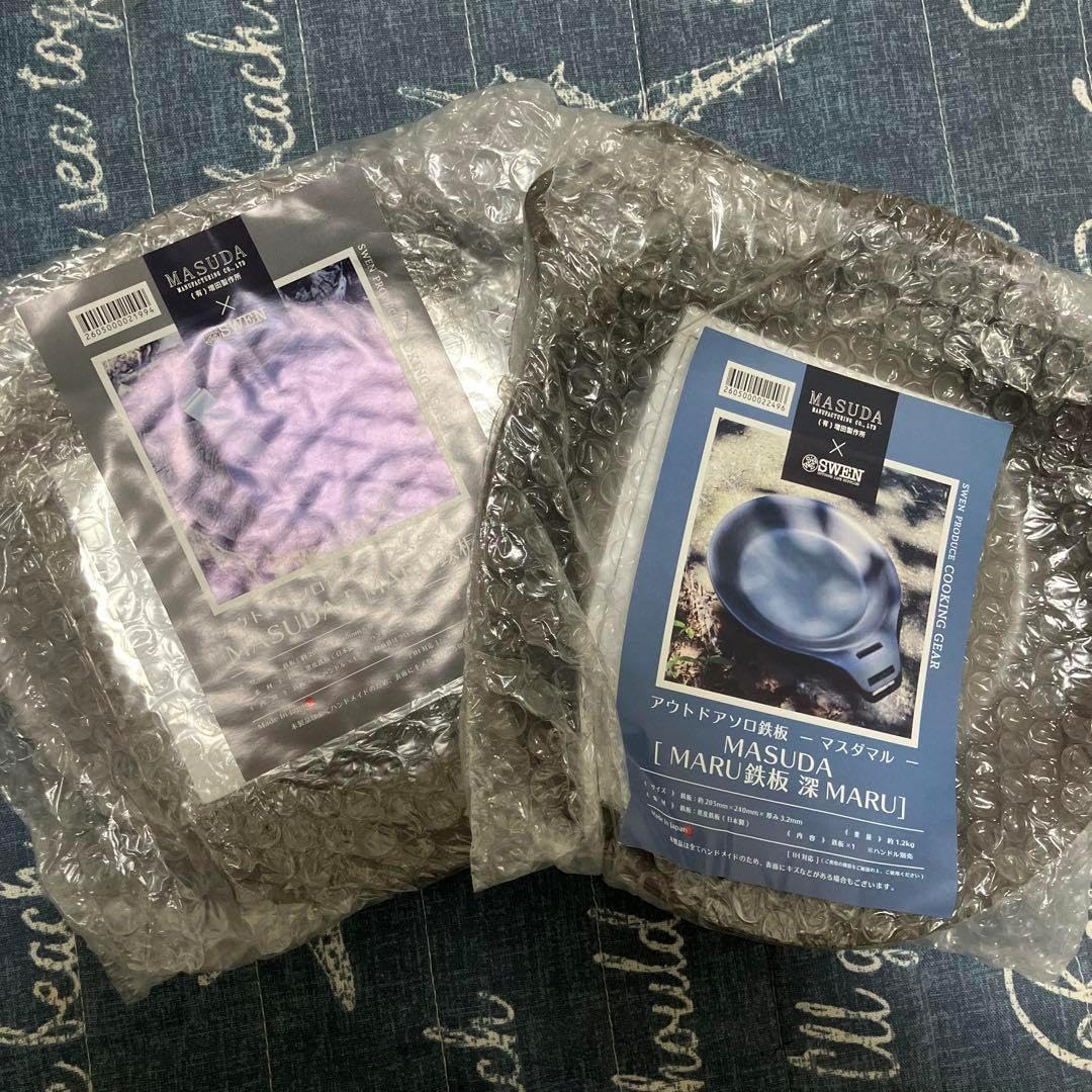 増田製作所 マスダマル MASUDA MARU鉄板 深MARU ハンドル セット 増田